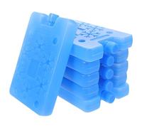 DOITOOL Lot de 6 Blocs Réfrigérants Réutilisables Bleu Flocon S18d, Packs de Congélation pour Ventilateur et Climatiseur Portable, Glace Compacte pour Conservation Alimentaire et
