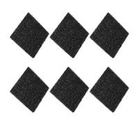 DOITOOL Lot de 6 Filtres à Charbon Actif Carrés pour Seau à Compost Cuisine, Recharge Compatible Bac à Compost Intérieur, Filtration Anti-odeurs pour Composteur Cuisine