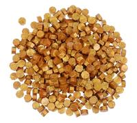 DOITOOL Lot de 6 perles de cire pour sceaux : petites palettes pour loisirs créatifs, lettres, cartes de vœux, décorations d'invitations de mariage