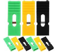 DOITOOL Lot de 60 Bouchons de Court-Circuit 2,54 Mm en Plastique Noir, Jaune et Vert, Ouvert et Fermé, Connecteurs pour Cartes de Circuits Imprimés, Adaptés aux Lecteurs CD/DVD, Usage