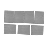 DOITOOL Lot De 7 Masques en Filet pour Les Yeux Cache-Yeux en Plastique pour L'Artisanat Fabrication De Masques Faits À La Main d'animaux Maille pour