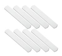 DOITOOL Lot De 8 Plaques d'acier Lestées Ajustables pour Poignets Et Chevilles, Équipement De Fitness Unisexe, Acier Poli Anti-blessure, Bracelet Lesté pour Entraînement Sportif