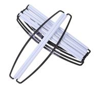 DOITOOL Lot de Bannières Réutilisables Effaçables à Sec pour Esprit d'Équipe et Événements Sportifs Bannières Vierge Rétractables