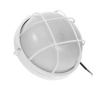 DOITOOL Luminaire Sauna Rond en Verre E27 pour Cabine Vapeur, Applique Murale Et Plafond, Éclairage Extérieur Nautique Résistant à La Chaleur Et Humidité, Sauna, Spa Et Accès Technique