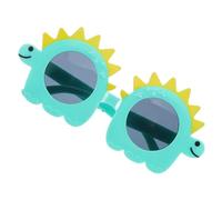 DOITOOL Lunettes de Soleil Humoristiques Dinosaure Vert en Plastique Résistantes et Confortables pour Garçon et Filles et Adultes, pour Fête D'anniversaire ou Soirée de Remise de Diplômes