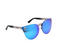 DOITOOL Lunettes de soleil tendance en forme de tête de mort avec monture en métal, lunettes légères avec protection UV, s'adaptent à la plupart des tailles de visage pour les activités de plein air