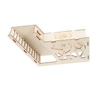 DOITOOL Maison Bois pour Cobaye Abri pour Hamster Refuge pour Petits Animaux Cachette pour Rat Maison De Jeu pour Écureuil Accessoire pour Cage
