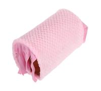 DOITOOL Maison Tunnel pour Hamster Cachette pour Petits Animaux Abri pour Hamster Nid Tunnel à Pompons pour Lapin Jouet pour Cochon