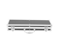 DOITOOL Mallette À Outils En Aluminium Insert En Mousse Organisateur De Boîte À Outils Portable Professionnel Mallette À Outils De Voyage En Plein Air 14. X 3. 93 . 16 Pouces (Noir)