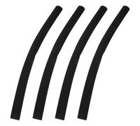 DOITOOL Manchon de Poignée en Mousse Noire Lot de 4 Housses de Barre de Poussette Bébé Confort et Antidérapant pour Utilisation en Extérieur