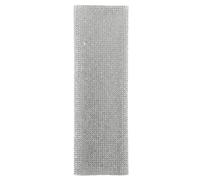 DOITOOL Manchon de Poignée Motif Strass Glamour Argenté sans Fil en Plastique de Microphone Housse de Protection Élégante Compatible pour Divers Réglages