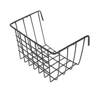 DOITOOL Mangeoire à Foin Suspendue Métal pour Lapins et Cochons Cadre Robuste Antibasculement Support Foin Intérieur et Extérieur pour Cage Panier Gain de Place et Anti-gaspillage