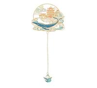 DOITOOL Marque Page Laiton avec Pendentif Créatif Artistique pour Étudiants pour Bibliothèque et Lecture à Unique pour Anniversaires et Occasions Spéciales