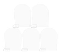 DOITOOL Marque-Places en Acrylique Transparent Support, Lot de 5 Cartes Numérotées -Même, pour Banquet, Mariage et Dîner Formel