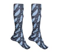DOITOOL Masque Peeling pour Pied en Boue Volcanique Exfoliant et Hydratant, Chaussettes en Aluminium et Tissu Non Tissé, Soin Doux pour Éliminer Peau Morte