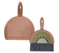 DOITOOL Mini Balai et Pelle à Poussière Compact pour Bureau Balayette Légère Plastique Résistant Ensemble de Nettoyage Pratique pour Maison Bureau et Dortoir
