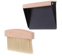 DOITOOL Mini Balai et Pelle à Poussière Compactes pour Table Ensemble Ramasse-miettes Pratique Design Intégré Gain de Place Facile à Démonter et Nettoyer pour Bureau et Cuisine