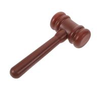 DOITOOL Mini Marteau Ergonomique pour Garçon Fille Accessoire de Costume de Juge pour Déguisement et Jeux de Rôle Gavel Plastique pour Halloween et Fête Prop Éducatif et Créatif