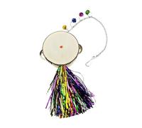 DOITOOL Miroir Double Face pour Poules et Coqs Tambour Acier Inoxydable Jeu Animaux de Ferme pour Divertissement et Développement Intellectuel