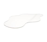 DOITOOL Miroir Incurvé de Village de Noël en Acrylique Argenté, Effet Lac | Forme Irrégulière, Installation Facile, Reflète la Lumière, Table et Manteau