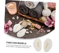 DOITOOL Modèle Oreille Artificielle Silicone pour Affichage de Bijoux Simulation Réaliste de Structure Externe et Interne Adapté Aux Vitrines et de