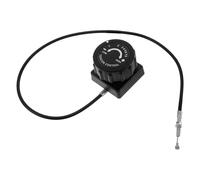 DOITOOL Molette de Réglage de Résistance 8 Étapes pour Vélo d'Appartement Noir avec Câble 60 CM - Composant pour Optimisation Fitness à Domicile
