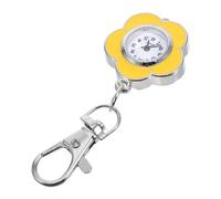 DOITOOL Montre à Gousset pour Infirmière de Tournesol avec Mouvement Quartz Précis, Design Léger Portable et Porte-clés sans Utilisation des Mains, pour Examens Étudiants