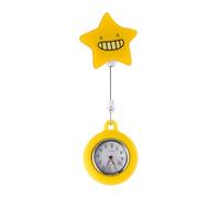 DOITOOL Montre Design Cartoon Télescopique en Plastique Jaune Précision Horaire Fiable, pour Surveillance Médicale Quotidien