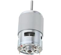DOITOOL Moteur Dc Long Arbre Double Roulement à Billes Haute Puissance et Couple Élevé pour Projets DIY et Équipements Électroniques