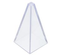 DOITOOL Moule à Bougie Plastique Pyramide Géométrique pour DIY Décoration Maison et Facile à Nettoyer