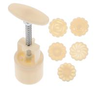 DOITOOL Moule À Gâteau De Lune En Aluminium Gaufré Presse À Pâtisserie Manuelle Grand Format Pour La Cuisine Et La Pâtisserie