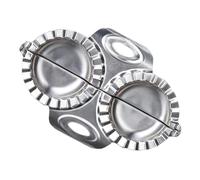 DOITOOL Moule à Raviolis en Acier Inoxydable 304 Design Cranté pour Sceller la Pâte, Outil Rapide et Solide Cuisine Maison et Restaurant