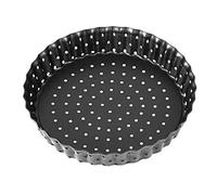 DOITOOL Moule À Tarte Perforé Rond 5.51 in Avec Fond Amovible Antiadhésif Plaque De Cuisson Pour Mini Pizza Quiche Tarte Et Gâteau Fromage 1 Pièce