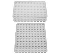 DOITOOL Moule en Silicone pour Cire à Cacheter 4 Pièces Insert, Lisse et Antiadhésif, pour DIY et Fabrication de Cachets de Cire Personnalisés