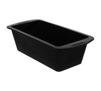 DOITOOL Moule Silicone Noir Cadre Métallique Renforcé, Antiadhésif et Facile à Utiliser, Moule Rectangulaire Cuisson Pâtisserie Maison