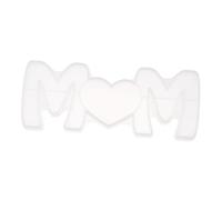 DOITOOL Moule Silicone pour Lettres Anglaises Époxy Accessoire DIY pour Décorations de Bureau Maman