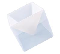 DOITOOL Moule Silicone Pyramide pour DIY Moule Pratique pour Création de Boîtes de Rangement Bijoux et Décorations Personnalisées