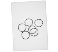 DOITOOL Moule Silicone Résistant Haute Température pour Couverture Carnet et Anneaux Classeur Moule Epoxy Créatif DIY Polyvalent pour Kit Complet pour Personnalisation de Carnets