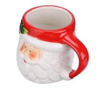 DOITOOL Mug du Père Noël en Céramique, Tasse de Noël Créative et Originale, Capacité Standard, Couleurs Assorties, pour Thé, Café et Boissons Chaudes, Présent Festif pour Maison et Fêtes