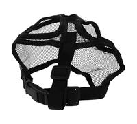 DOITOOL Muselière Courte pour M Maille Respirante et Souple Masque Ajustable Anti-Morsure et Anti-Ingestion Muselière pour Chien à Museau Court Sécurité et Confort pour Petits Chiens