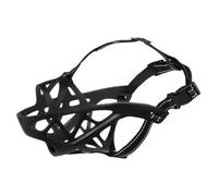 DOITOOL Muselière Panier pour Chiens Anti-aboiements en TPR Respirante Taille L Muselière Percée Réglable pour Grand Chien Accessoire Toilettage et Dressage