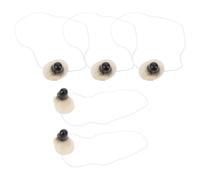 DOITOOL Nez de Souris Accessoires de Costume en Vinyle Réalistes Lot de 5 Réutilisables pour Garçon et Filles pour Halloween et Ambiance Festive de