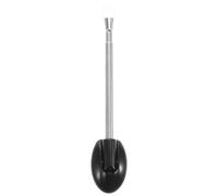 DOITOOL Noir Antenne Télescopique Voiture, à 3 Sections Mât Drapeau | Usage Parking et Conduite Nocturne, Installation Facile, Acier Inoxydable, pour Véhicule et Nouveaux Conducteurs
