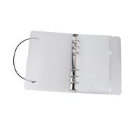 DOITOOL Organisateur de Stickers Transparent Sac de Protection Réutilisable pour Notes et Collections Diy Pochette de Rangement Compatible Pages à Anneaux Standard