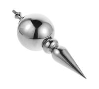 DOITOOL Ornement de Tête de Mât Acier Inoxydable Argenté pour Drapeau National Fête Remplacement pour Bureaux Jardins et Événements Officiels