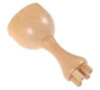 DOITOOL Outil de Massage en Bois Rouleau, Ventouse et Fonction Grattage, pour Thérapie à Domicile, pour Massage Dos et Remodelage Corporel