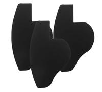 DOITOOL Outil De Mise Barbe Pour Hommes 3 Pièces Carte D'amélioration Ligne Des Cheveux Noir Pratique Et Facile à Utiliser Salons Coiffage Diy Inclus Modèle De Mise