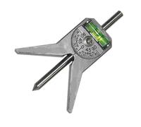 DOITOOL Outil De Recherche De Centre Métallique Compact Pour Tubes, Chercheur De Centre Précis Pour Marquage Central, Outil De Positionnement Pour Chantier De Construction