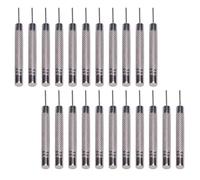 DOITOOL Outil de Retrait de Bracelet de Montre Aiguille en Acier Argenté 24pcs pour Ajuster et Réparer Les Goupilles de Lien de Bracelet