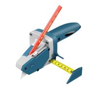 DOITOOL Outil Multifonction de Découpe Plaque Plâtre avec Ruban à Mesurer Intégré Coupe Précise sans Poussière Traceur et Cutter pour Plaques de Plâtre